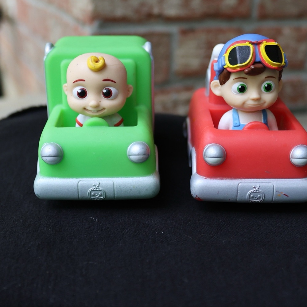 Cocomelon toy cars action figures set of two